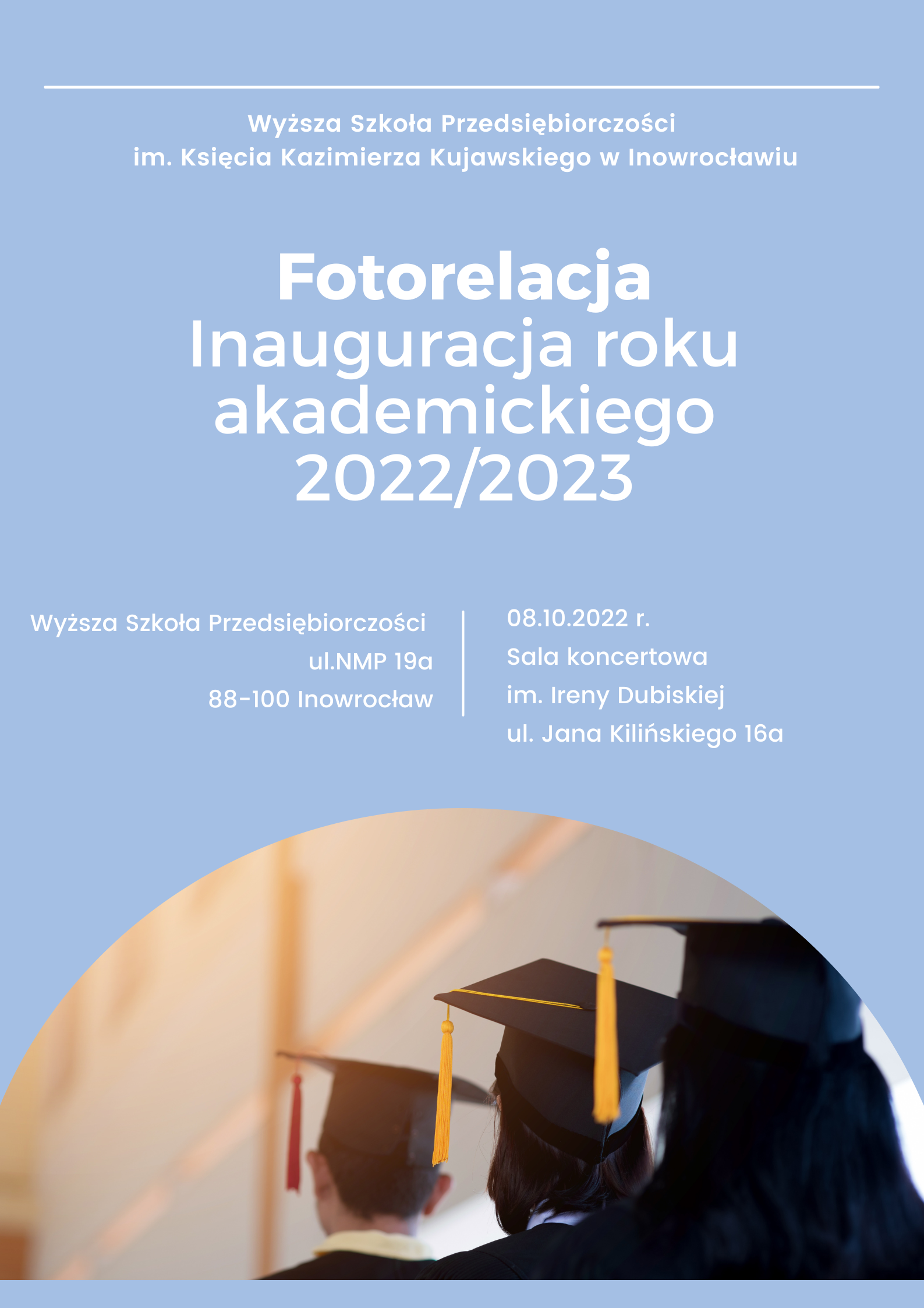 Fotorelacja z Inauguracji Roku Akademickiego 2022/23